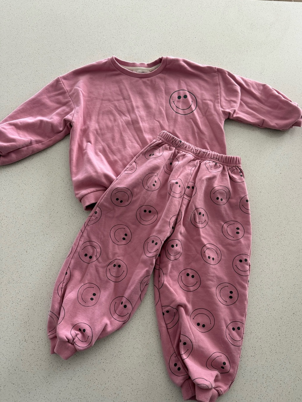 Indy & Pippa Pink Smiley Set
